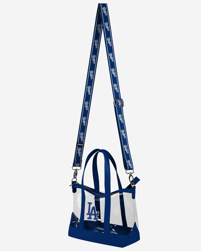 Los Angeles Dodgers Clear Crossbody Mini Tote Bag FOCO - FOCO.com