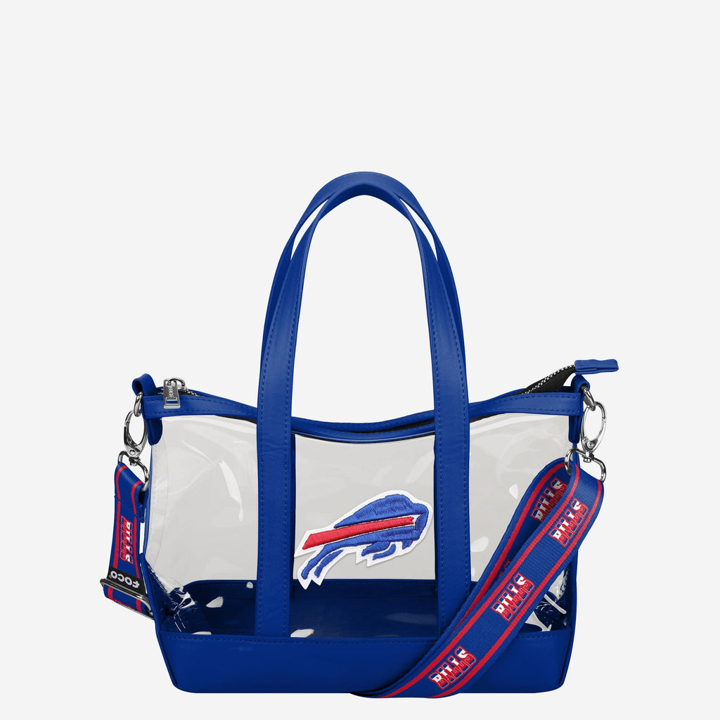 Buffalo Bills Clear Crossbody Mini Tote Bag FOCO - FOCO.com