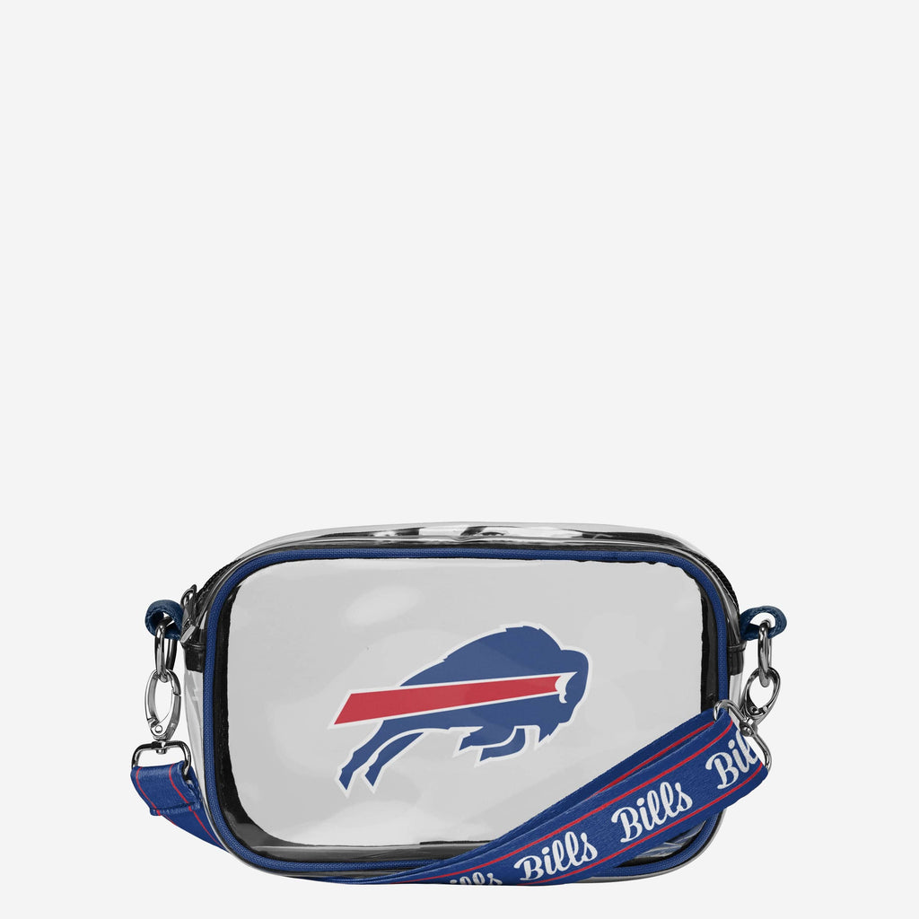 Buffalo Bills Team Stripe Clear Crossbody Bag FOCO - FOCO.com