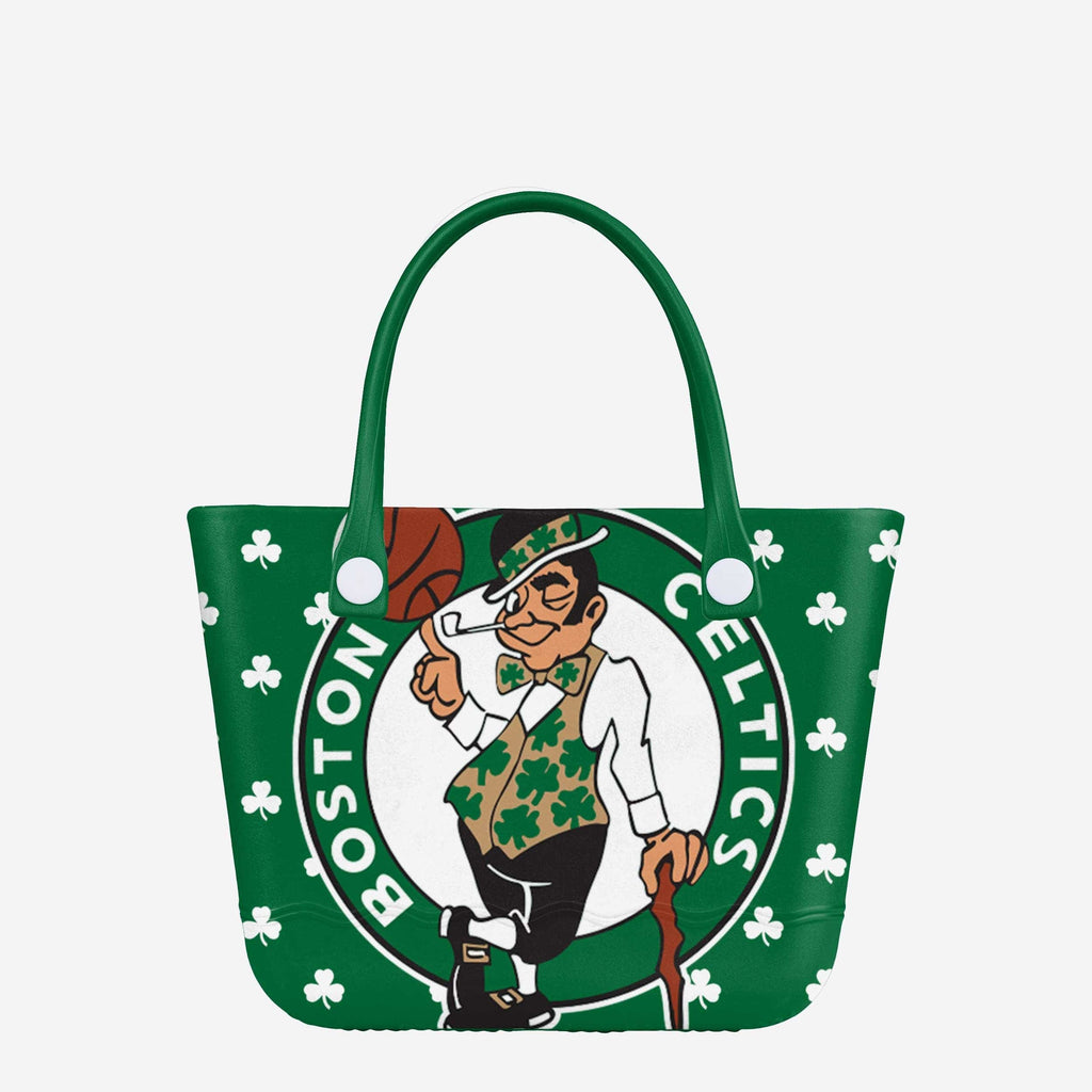 Boston Celtics Big Logo Mini Print Tailgate Tote Bag FOCO - FOCO.com