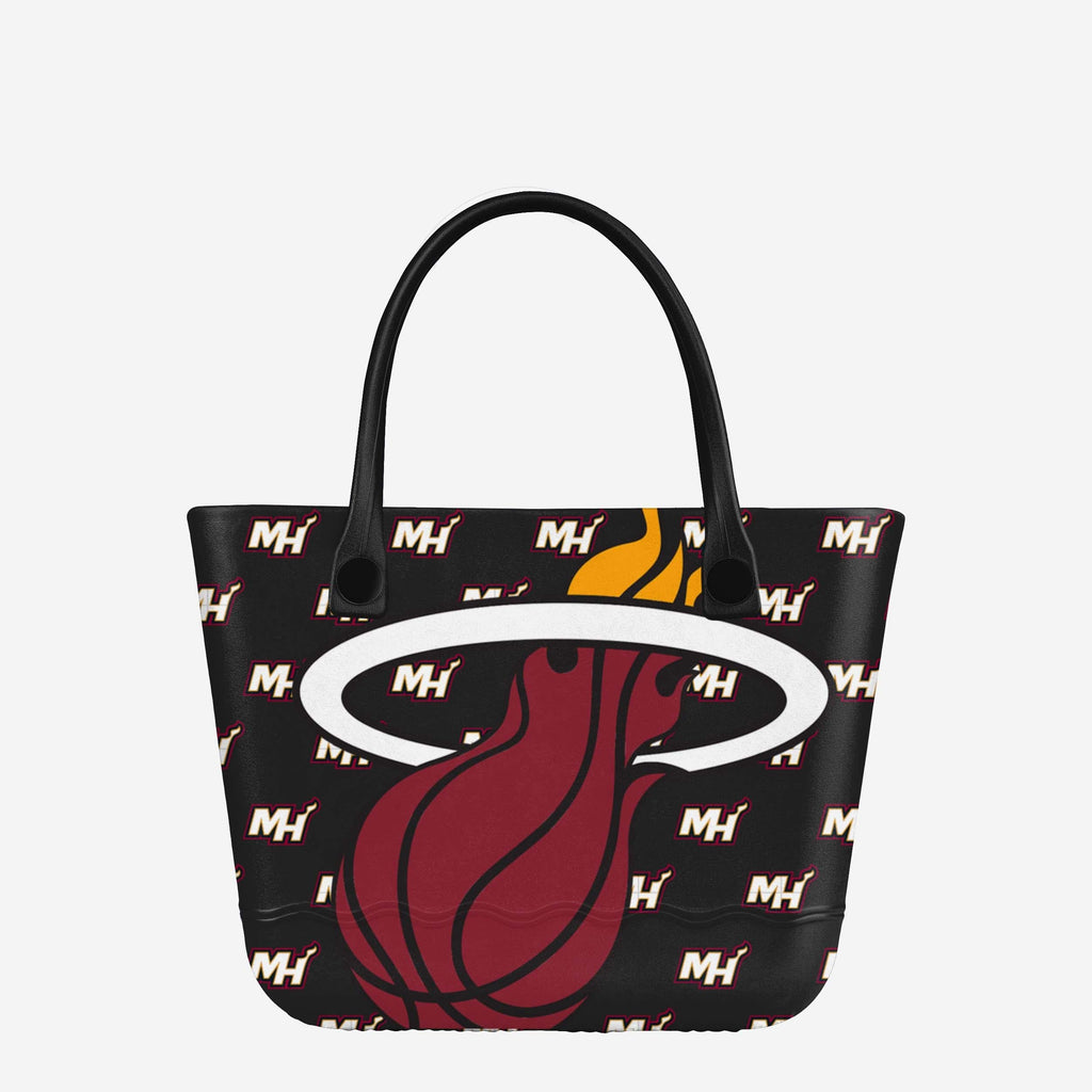 Miami Heat Big Logo Mini Print Tailgate Tote Bag FOCO - FOCO.com