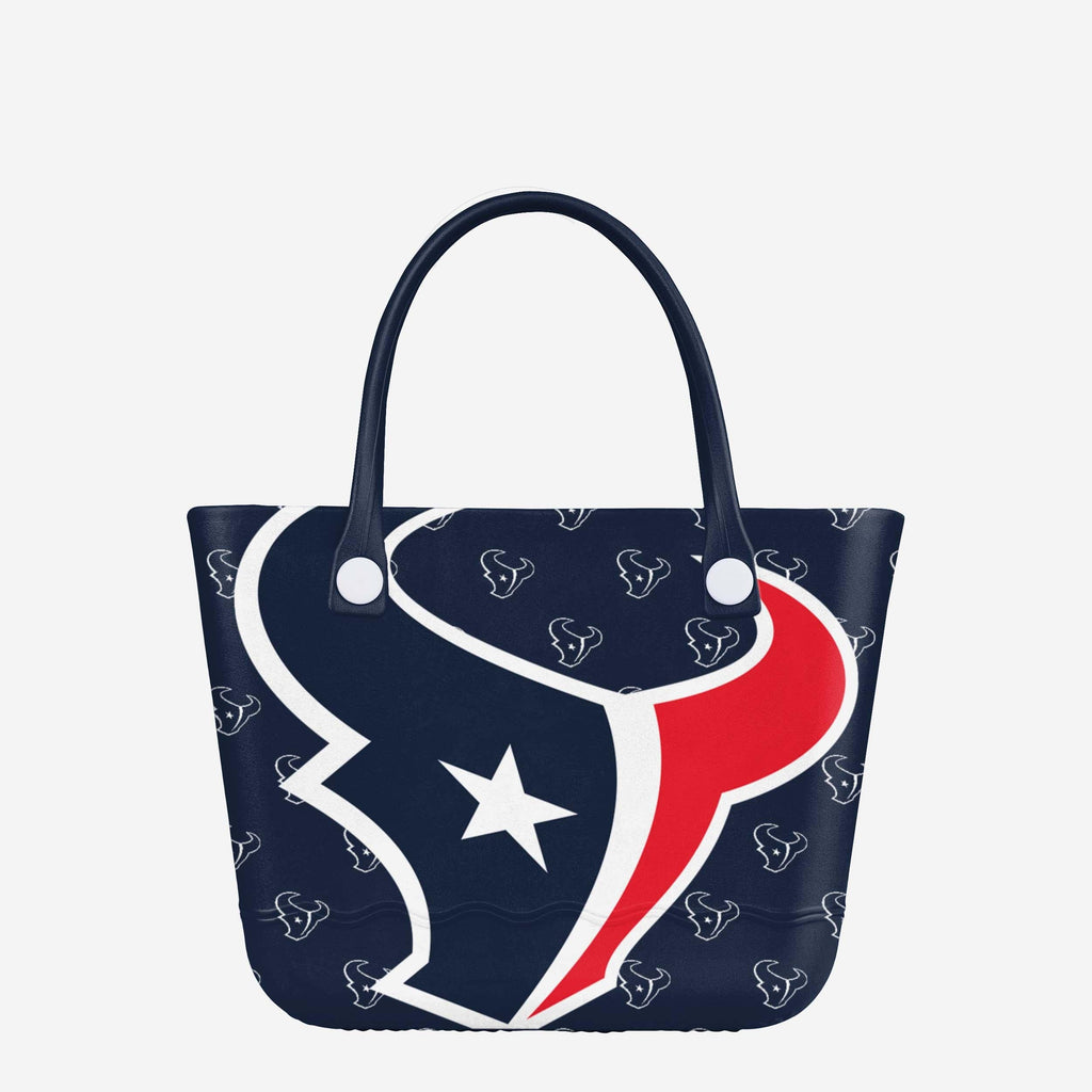 Houston Texans Big Logo Mini Print Tailgate Tote Bag FOCO - FOCO.com