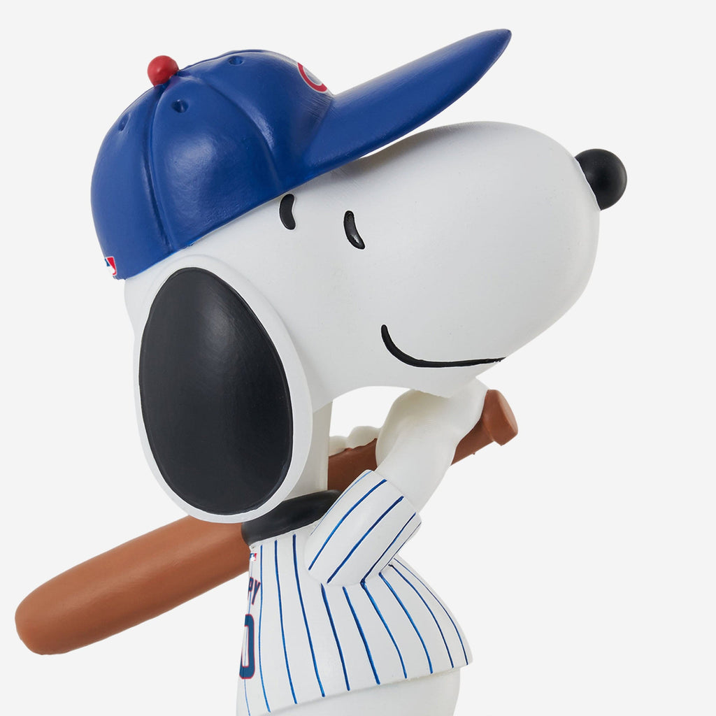 Chicago Cubs Peanuts Snoopy Gray Custom Number And Name Baseball