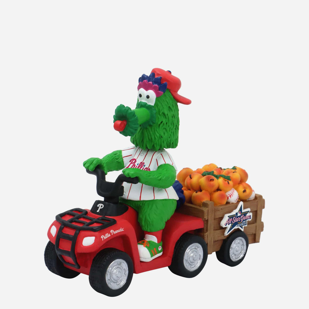 Phillie Phanatic Philadelphia Phillies 2025 MLB All-Star Peach Mascot Mini Bobblehead Scene FOCO - FOCO.com