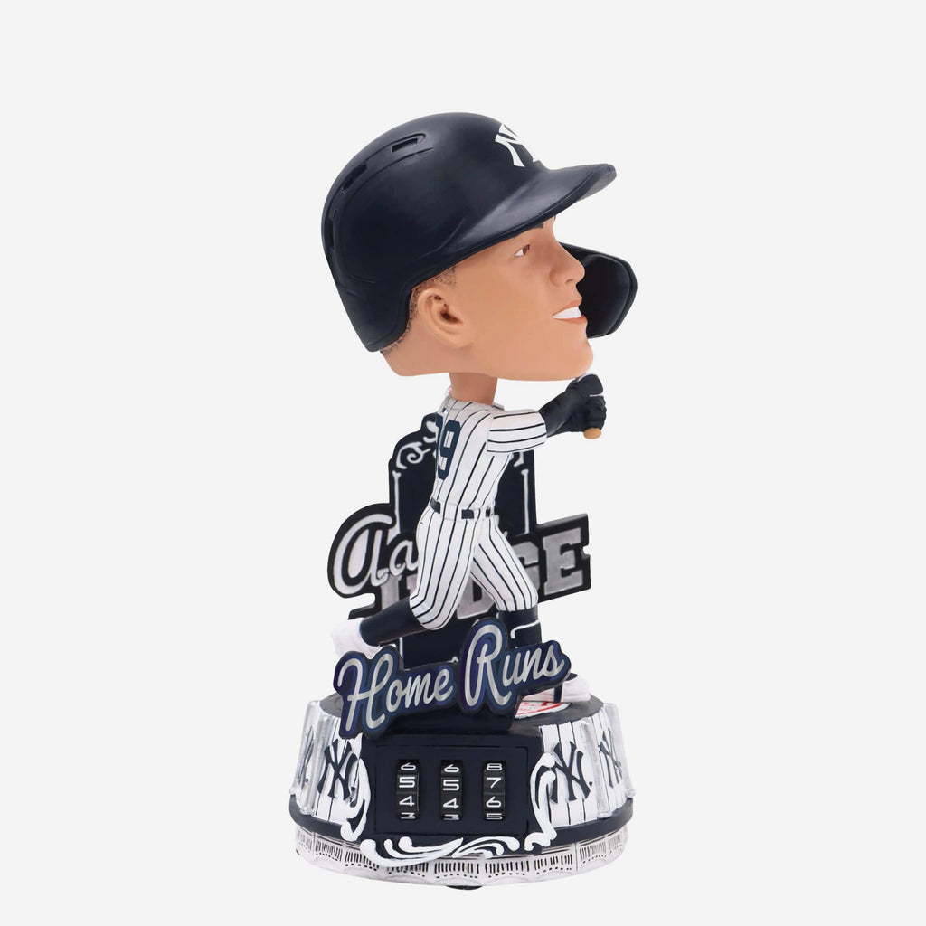 Aaron Judge New York Yankees Home Run Counter Medium Bighead Bobblehead FOCO - FOCO.com
