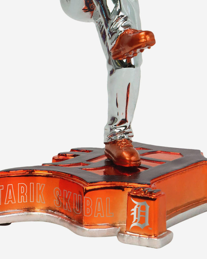 Tarik Skubal Detroit Tigers Electroplated Bobblehead FOCO - FOCO.com