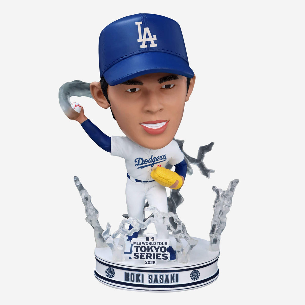 Roki Sasaki Los Angeles Dodgers 2025 Tokyo Series Bighead Bobblehead FOCO - FOCO.com