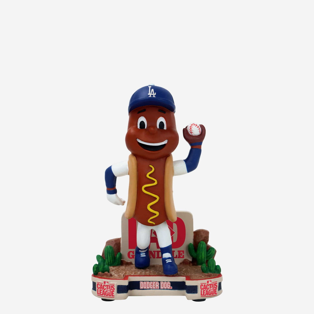 Dodger Dog Los Angeles Dodgers 2025 Spring Training Cactus League Mascot Mini Bighead Bobblehead FOCO - FOCO.com