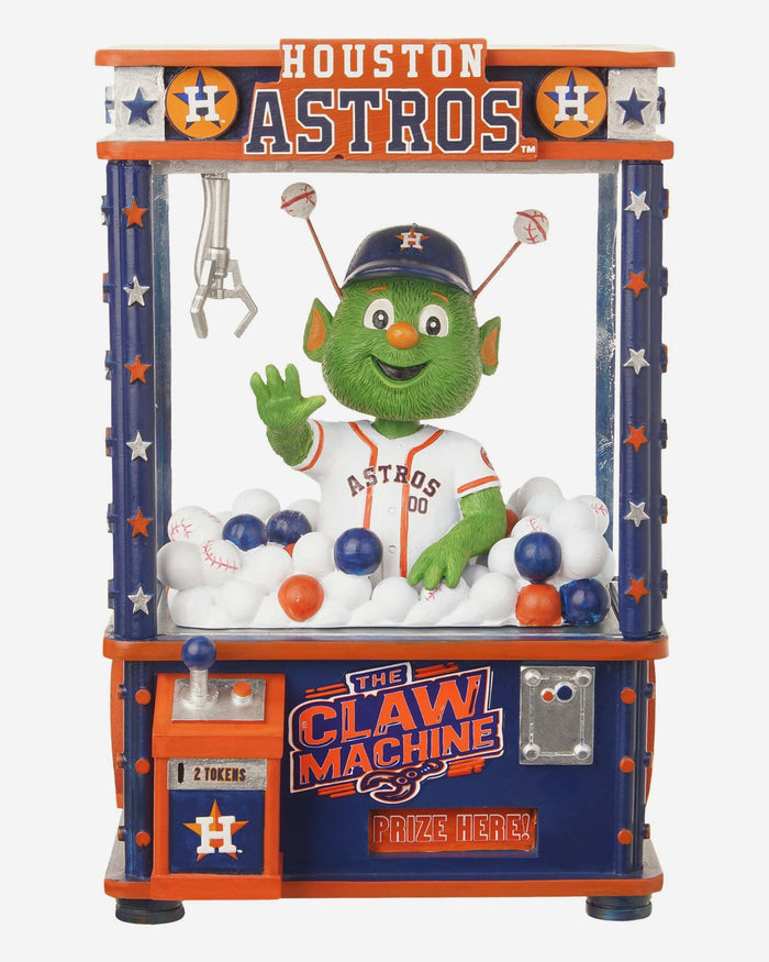 Orbit Houston Astros Claw Machine Mascot Bobblehead FOCO - FOCO.com