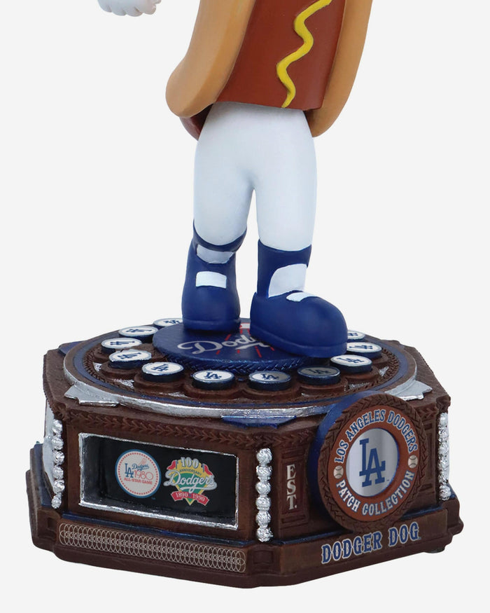 Dodger Dog Los Angeles Dodgers Patch Collection Mascot Bobblehead FOCO - FOCO.com