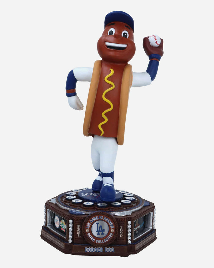 Dodger Dog Los Angeles Dodgers Patch Collection Mascot Bobblehead FOCO - FOCO.com