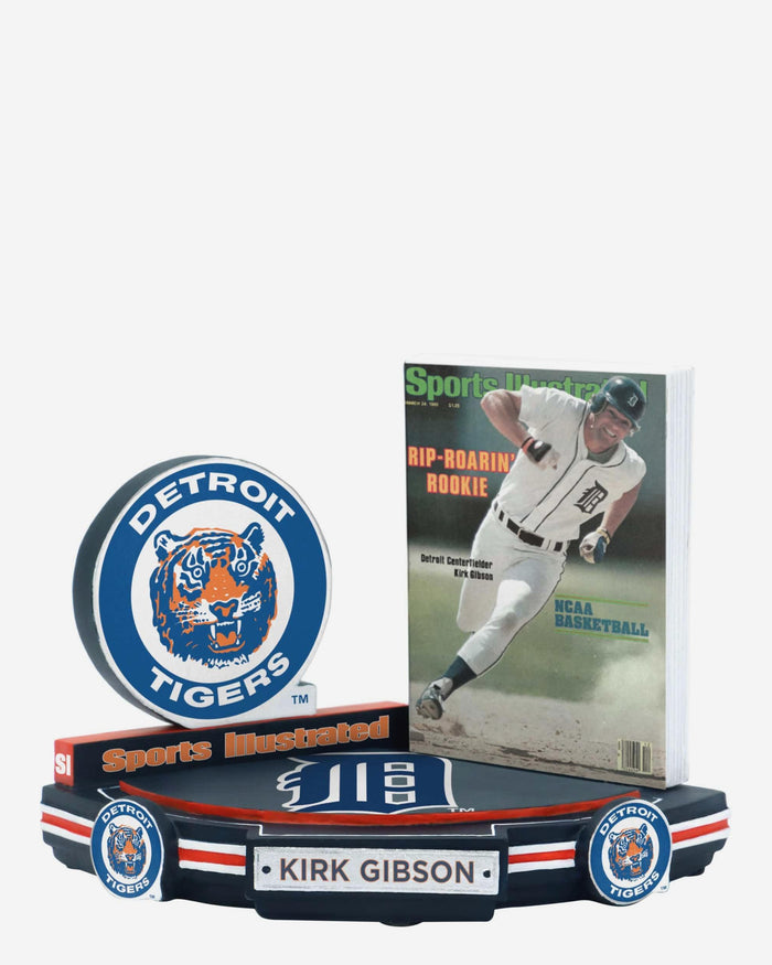 Kirk Gibson Detroit Tigers Rip-Roarin Rookie Center Fielder Sports Illustrated Cover Bobblehead FOCO - FOCO.com