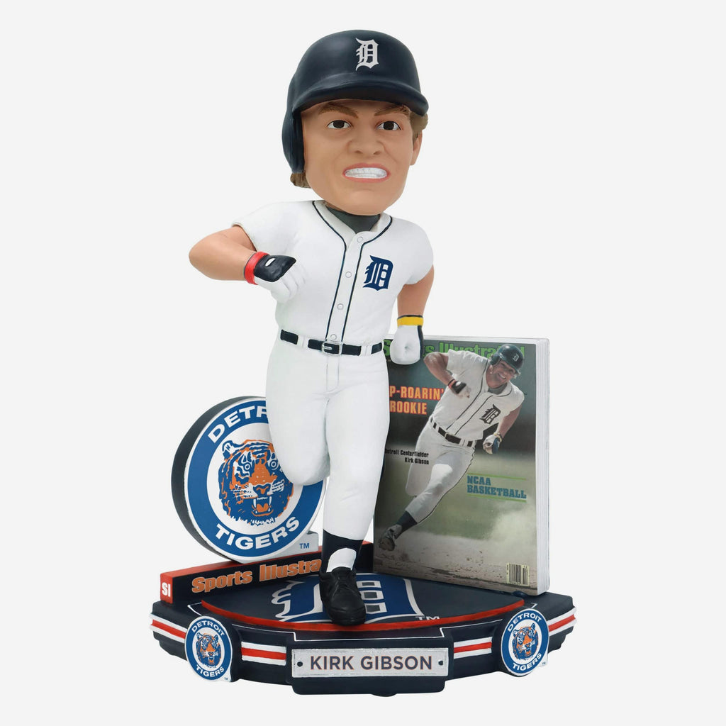 Kirk Gibson Detroit Tigers Rip-Roarin Rookie Center Fielder Sports Illustrated Cover Bobblehead FOCO - FOCO.com