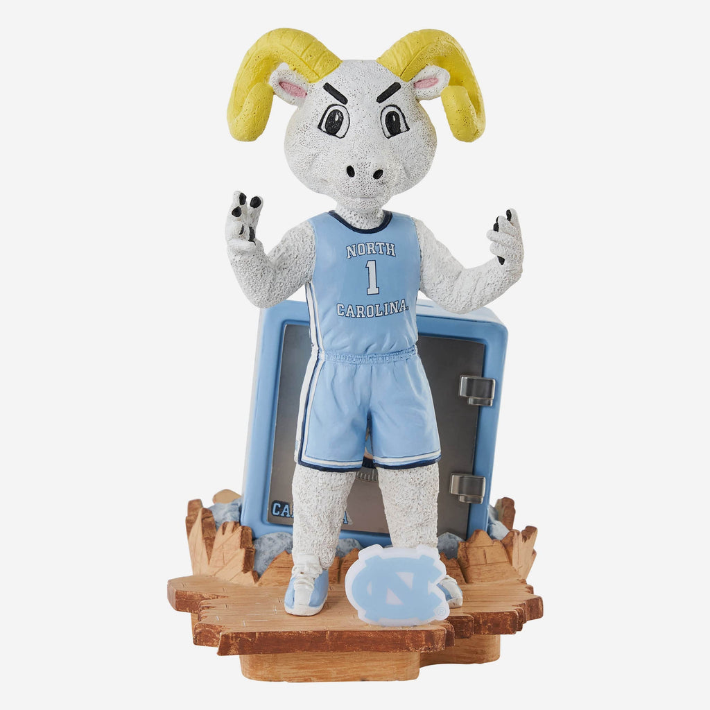 Rameses North Carolina Tar Heels Mascot Bank Bobblehead FOCO - FOCO.com