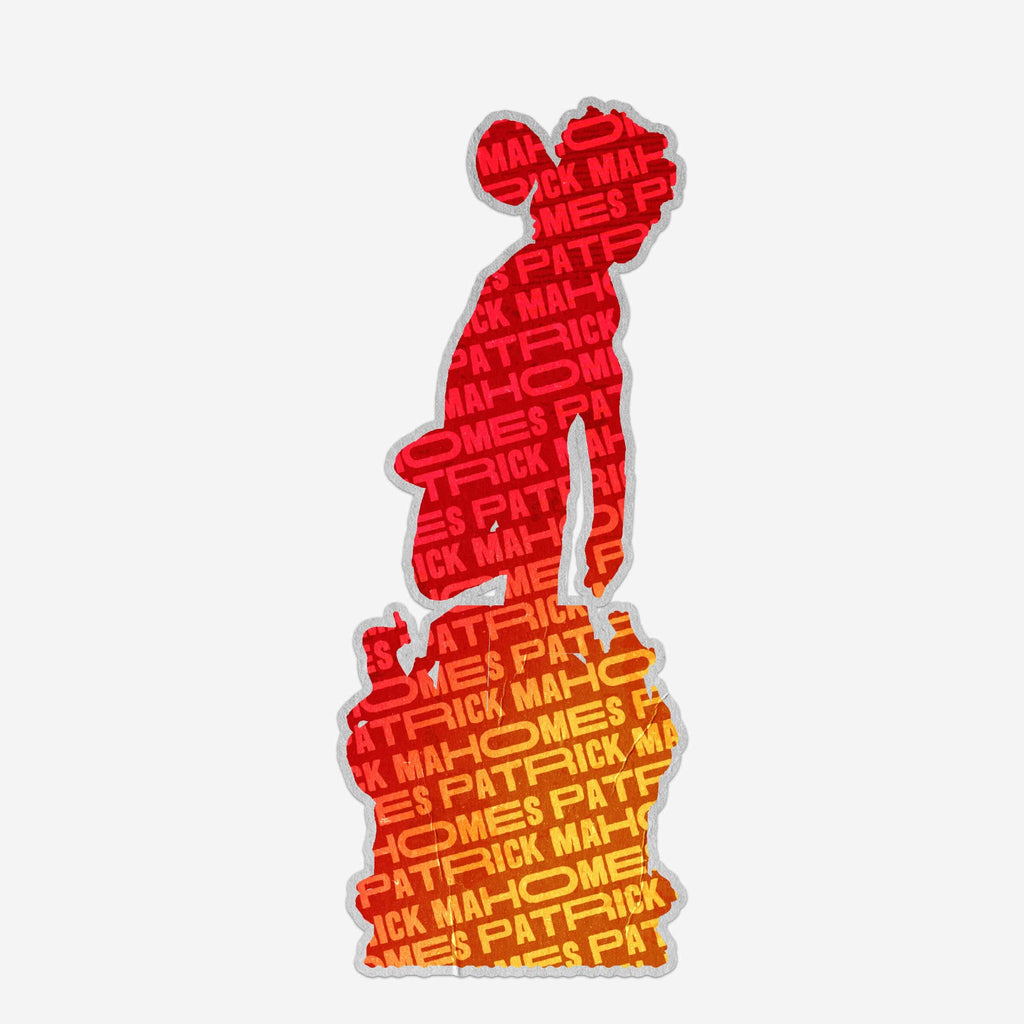 Patrick Mahomes Kansas City Chiefs AFC Championship Spike Celebration Bobblehead FOCO - FOCO.com