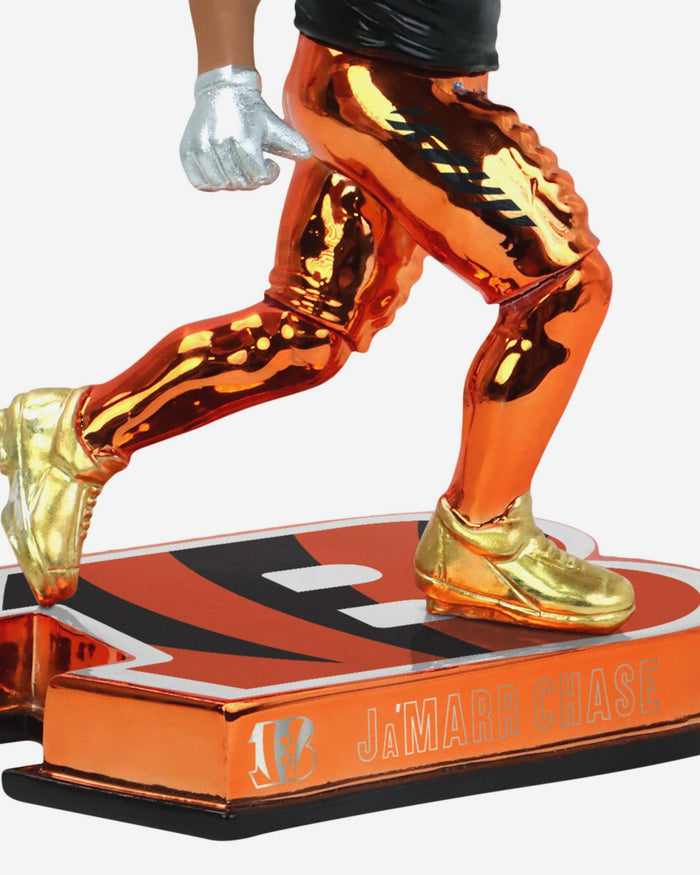 Ja'Marr Chase Cincinnati Bengals Electroplated Edition Bobblehead FOCO - FOCO.com