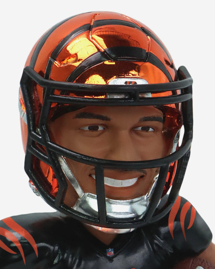 Ja'Marr Chase Cincinnati Bengals Electroplated Edition Bobblehead FOCO - FOCO.com