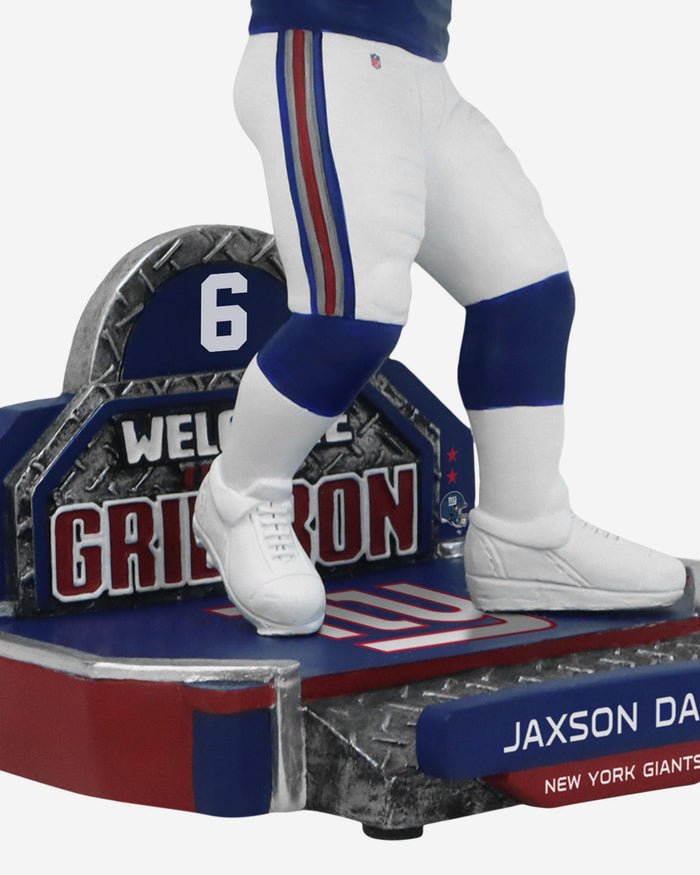 Jaxson Dart New York Giants 2025 Rookie Series Bobblehead FOCO - FOCO.com