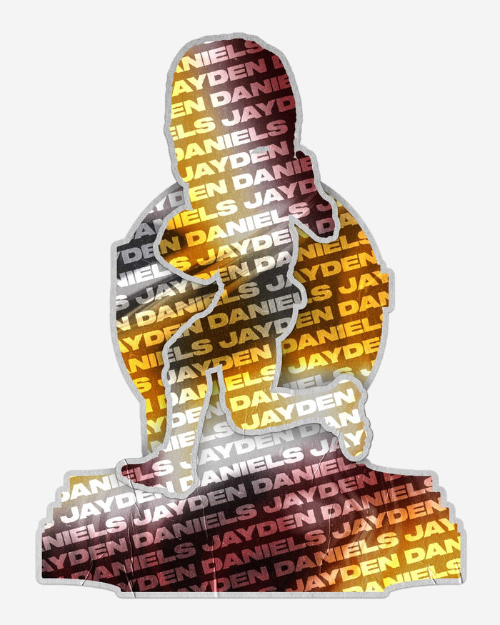 Jayden Daniels Washington Commanders 1000 Rushing Yards in 20 Games Historic Milestone Bobblehead FOCO - FOCO.com