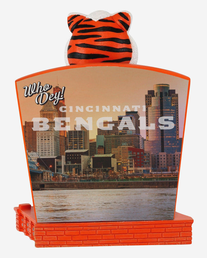 Who Dey Cincinnati Bengals Greetings From Mascot Bobblehead FOCO - FOCO.com