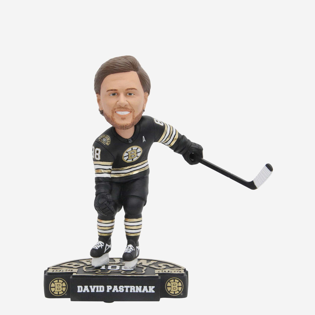 David Pastrnak Boston Bruins 100th Anniversary Bobblehead FOCO - FOCO.com