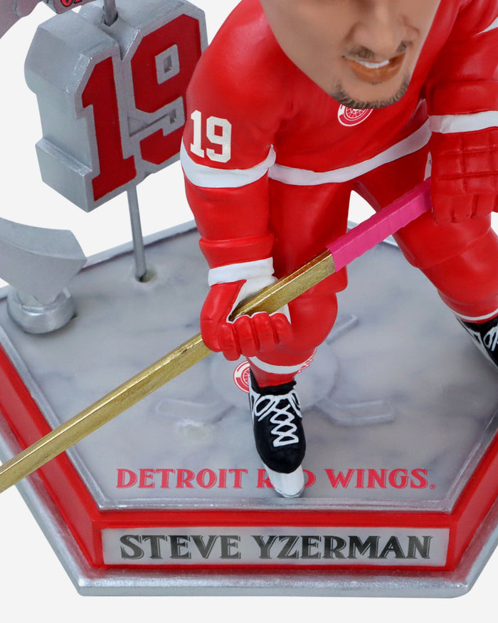 Steve Yzerman Detroit Red Wings Legendary Number 19 Bobblehead FOCO - FOCO.com