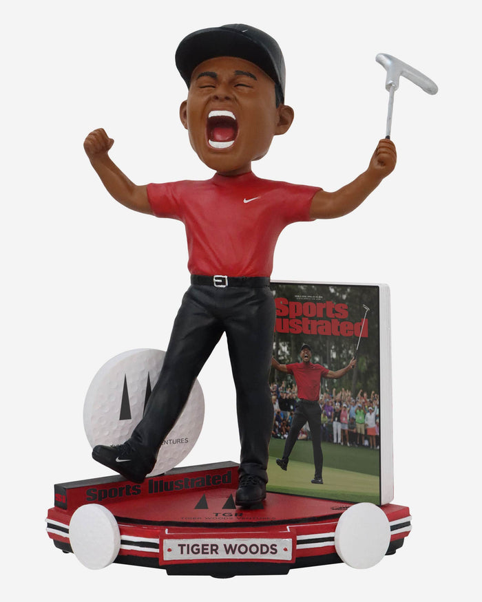 Tiger Woods 2019 Championship Moment Sports Illustrated Cover Bobblehead FOCO - FOCO.com