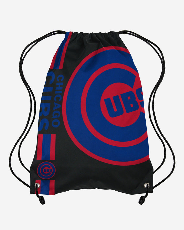 Chicago Cubs Big Logo Side Stripe Drawstring FOCO - FOCO.com