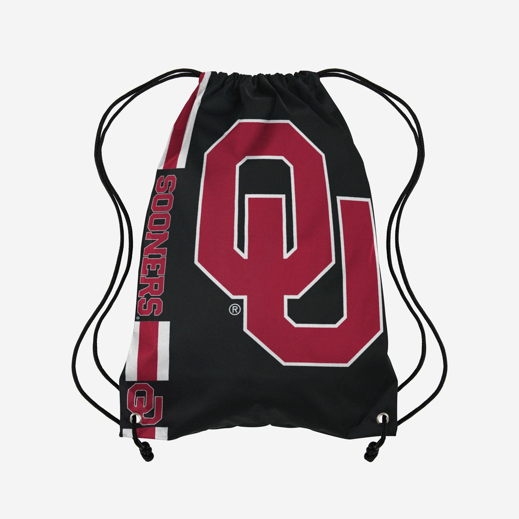 Oklahoma Sooners Big Logo Side Stripe Drawstring FOCO - FOCO.com