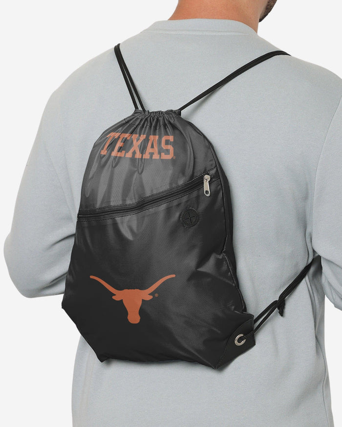 Texas Longhorns Pocket Drawstring Backpack FOCO - FOCO.com