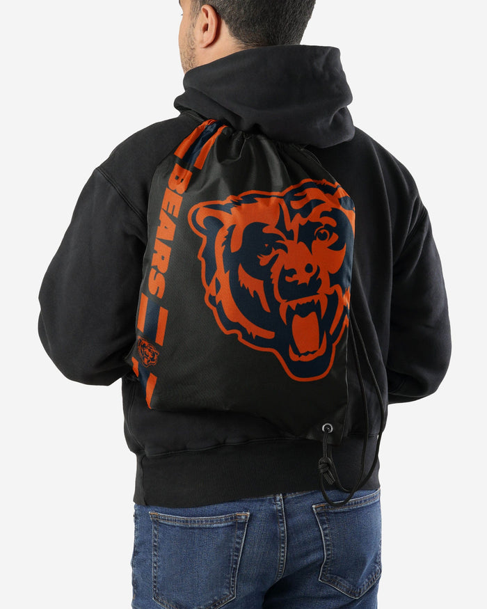 Chicago Bears Big Logo Side Stripe Drawstring FOCO - FOCO.com
