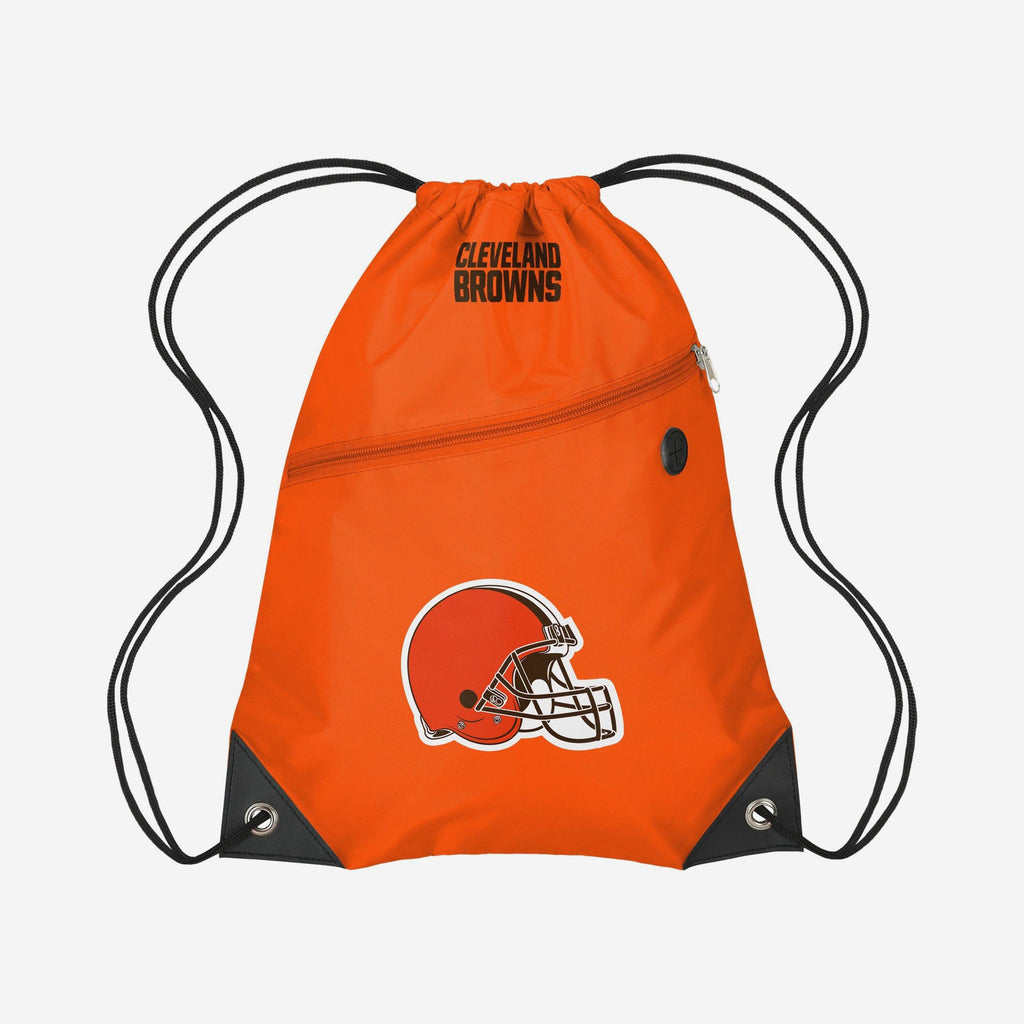 Cleveland Browns Pocket Drawstring Backpack FOCO - FOCO.com