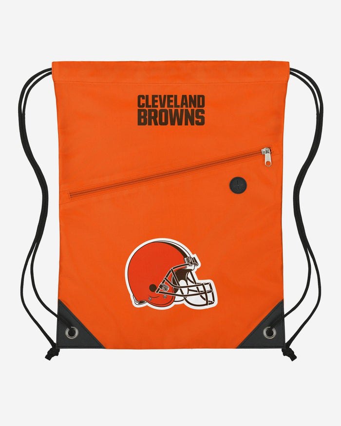 Cleveland Browns Pocket Drawstring Backpack FOCO - FOCO.com