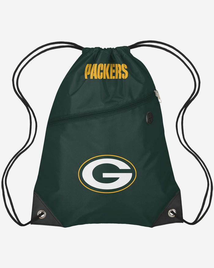 Green Bay Packers Pocket Drawstring Backpack FOCO - FOCO.com