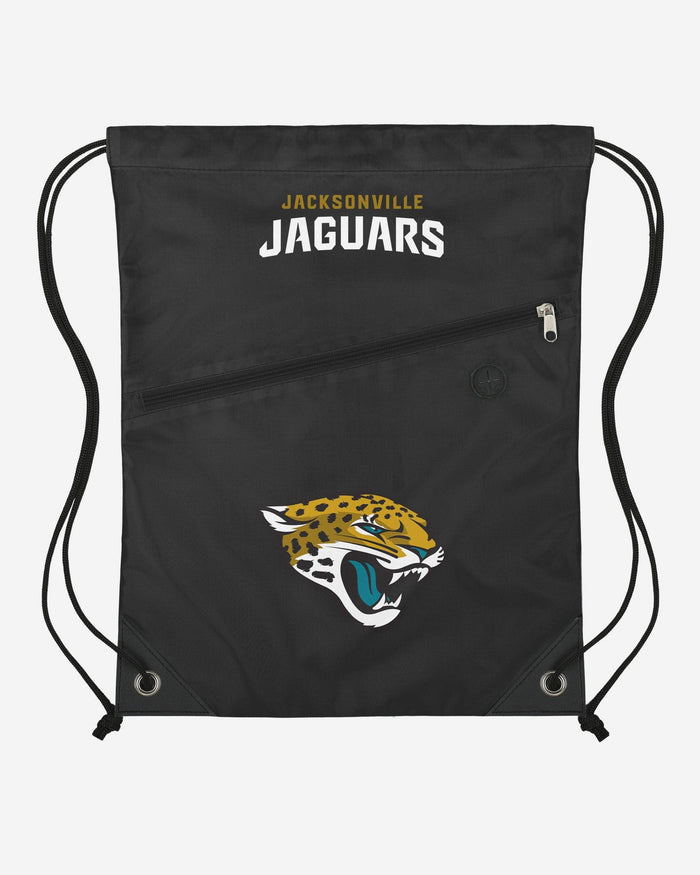Jacksonville Jaguars Pocket Drawstring Backpack FOCO - FOCO.com