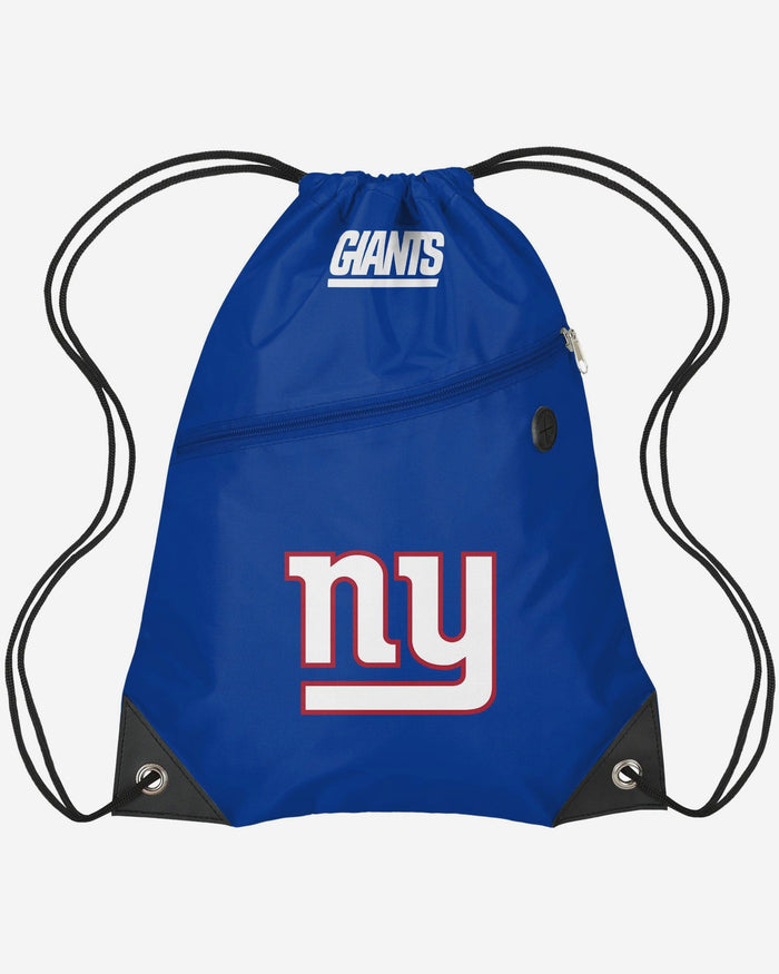 New York Giants Pocket Drawstring Backpack FOCO - FOCO.com