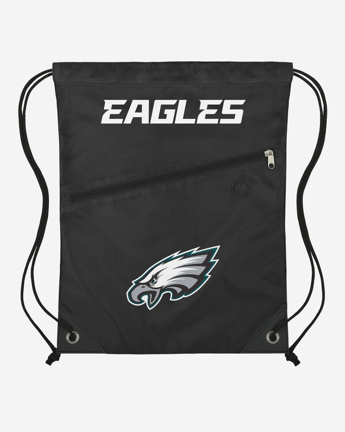 Philadelphia Eagles Pocket Drawstring Backpack FOCO - FOCO.com