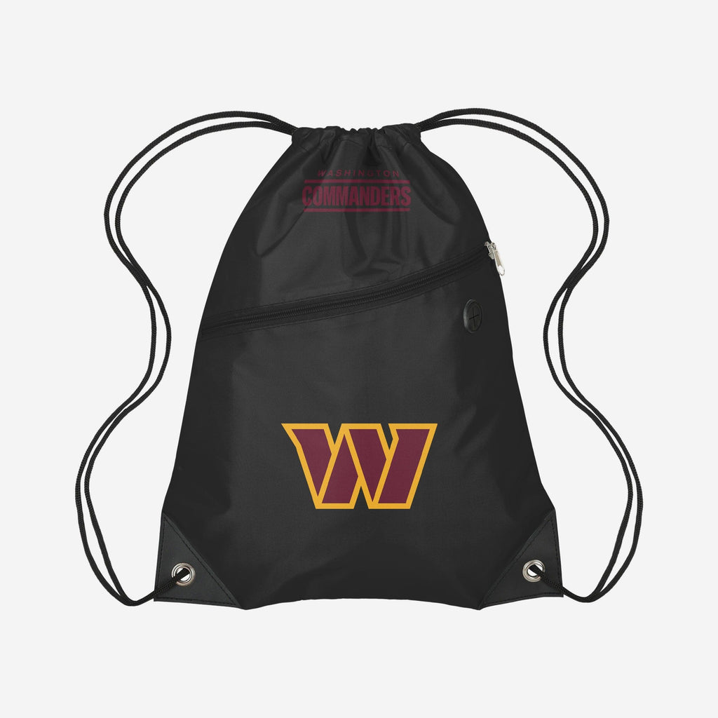 Washington Commanders Pocket Drawstring Backpack FOCO - FOCO.com