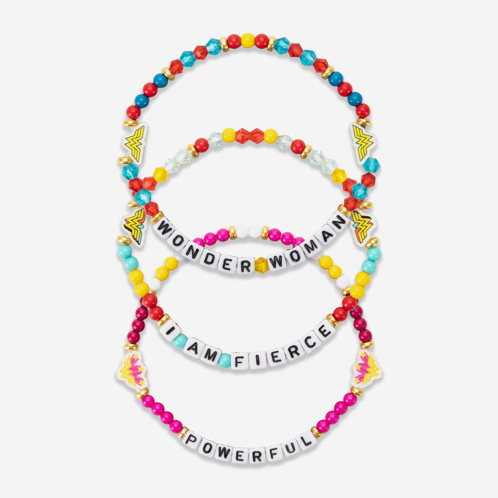 Wonder Woman™ Logo DC 3 Pack Friendship Bracelet FOCO - FOCO.com