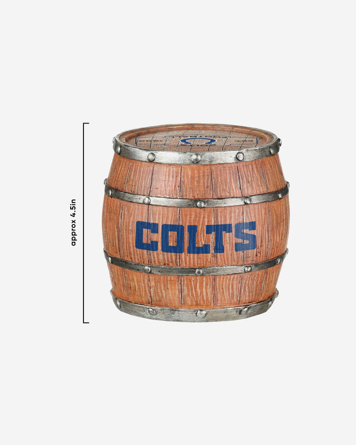 Indianapolis Colts 5 Pack Barrel Coaster Set FOCO - FOCO.com