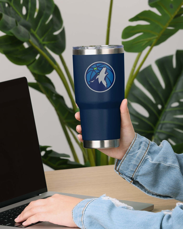Minnesota Timberwolves Team Logo 30 oz Tumbler FOCO - FOCO.com