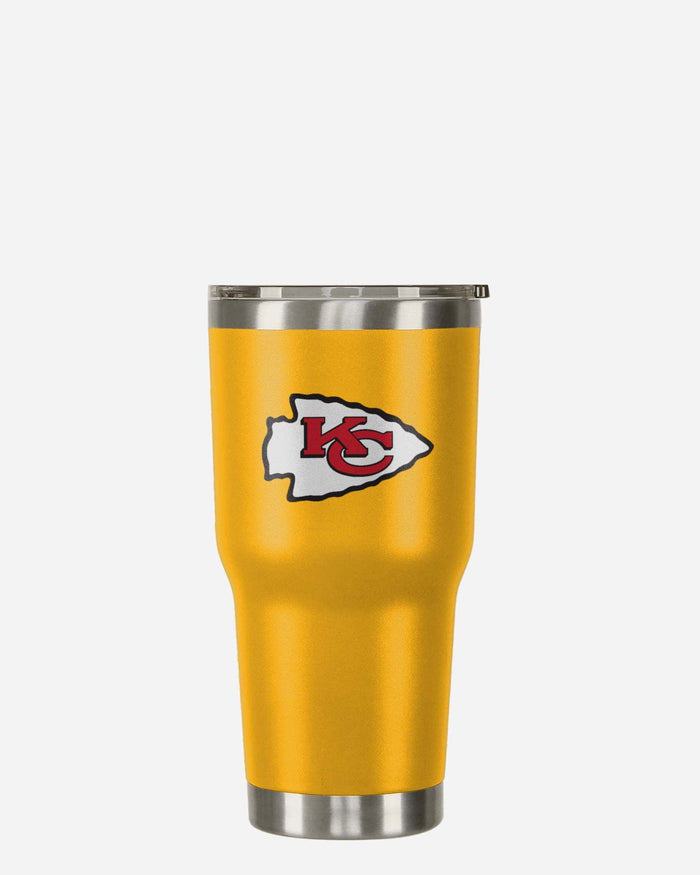 Kansas City Chiefs Yellow Team Logo 30 oz Tumbler FOCO - FOCO.com