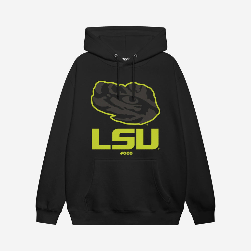 LSU Tigers Highlight Reel Hoodie FOCO Black/Volt S - FOCO.com