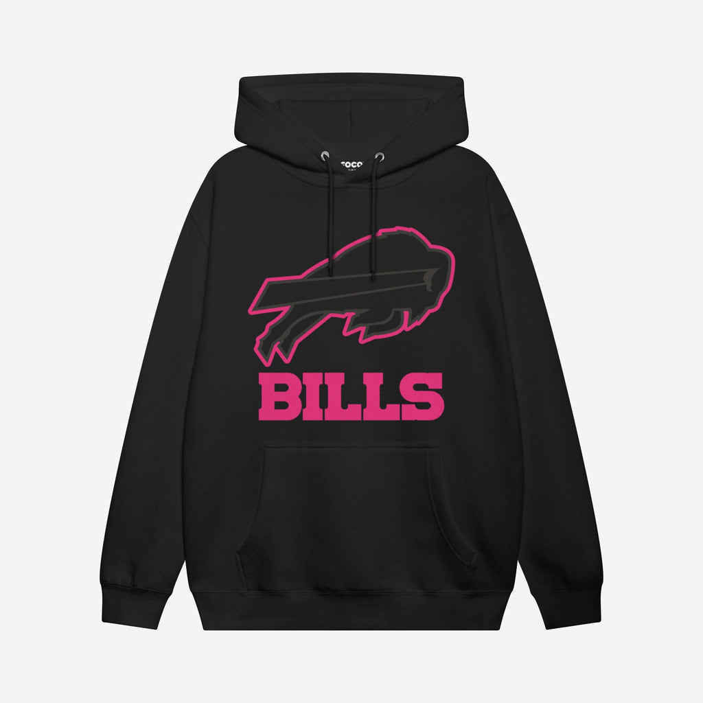 Buffalo Bills Highlight Reel Hoodie FOCO Black/Neon Pink S - FOCO.com