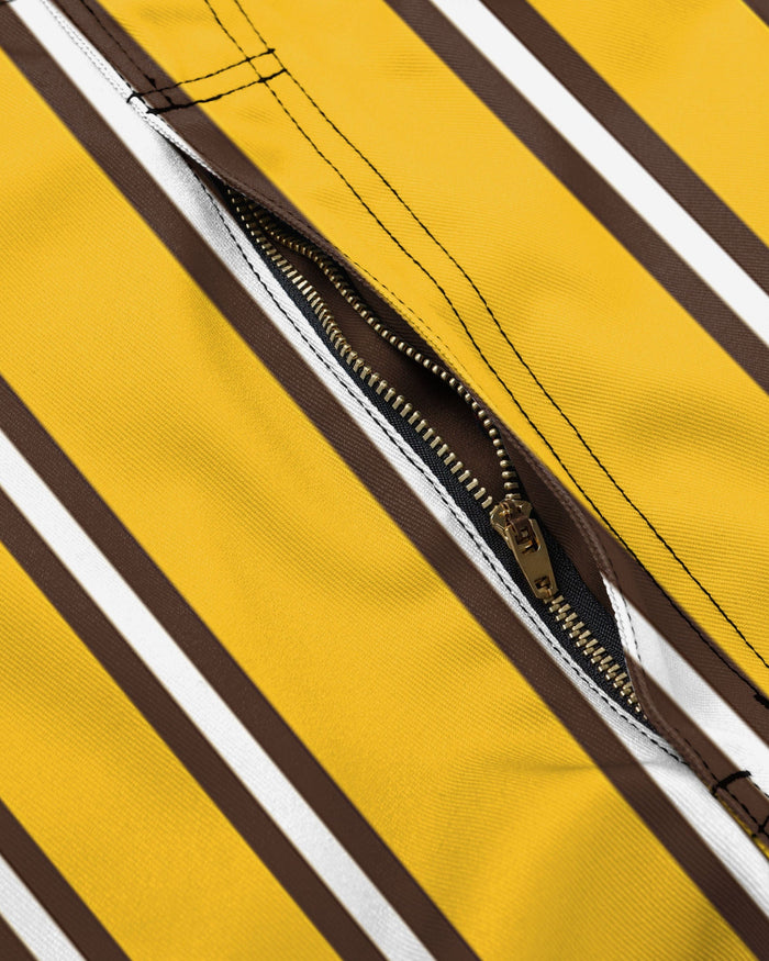 Wyoming Cowboys Mens Sideline Spirit Bib Overalls FOCO - FOCO.com