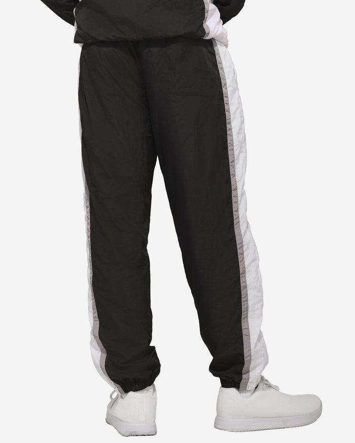 Las Vegas Raiders Nylon Crinkle Gameday Pants FOCO S - FOCO.com