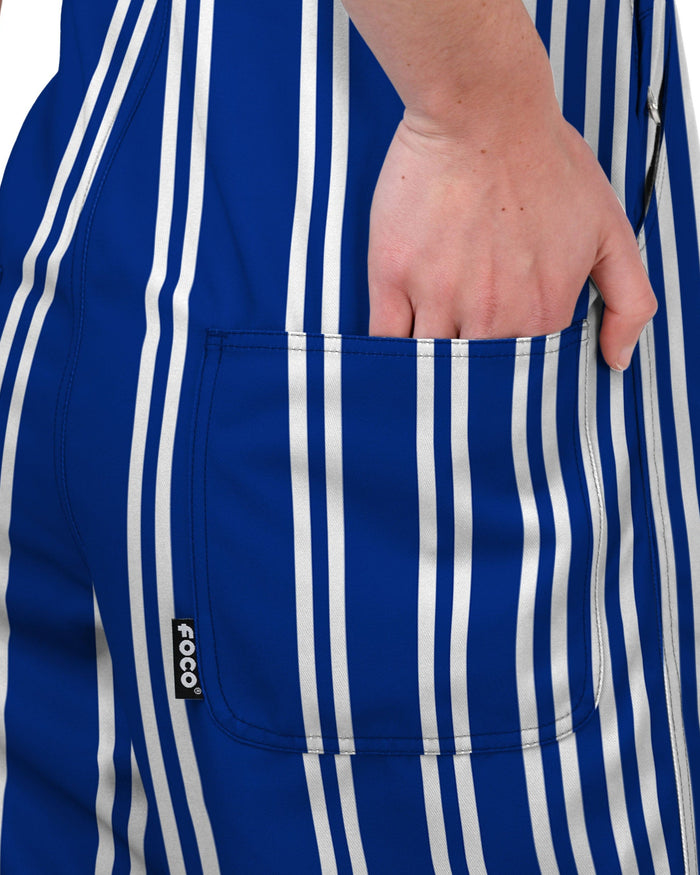 Duke Blue Devils Womens Sideline Spirit Bib Overalls FOCO XS - FOCO.com