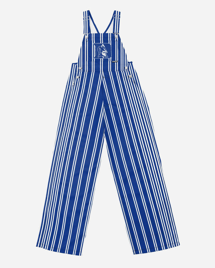 Duke Blue Devils Womens Sideline Spirit Bib Overalls FOCO XS - FOCO.com