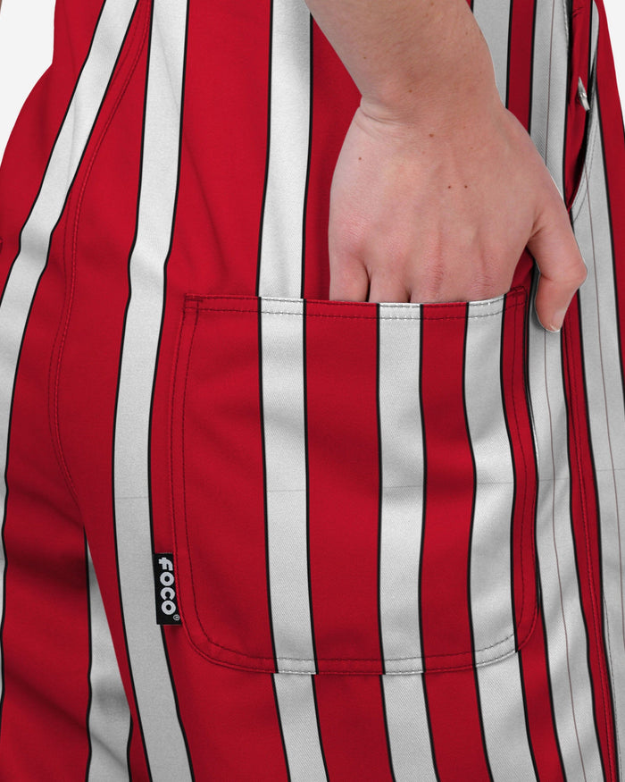 Rutgers Scarlet Knights Womens Sideline Spirit Bib Overalls FOCO XS - FOCO.com