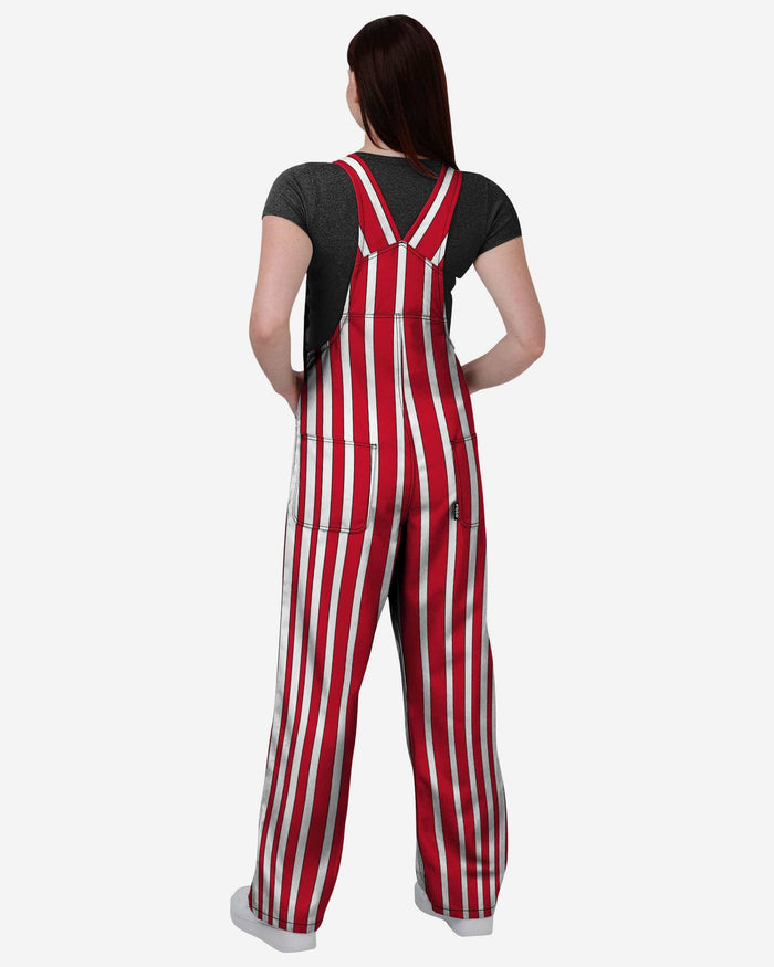 Rutgers Scarlet Knights Womens Sideline Spirit Bib Overalls FOCO - FOCO.com
